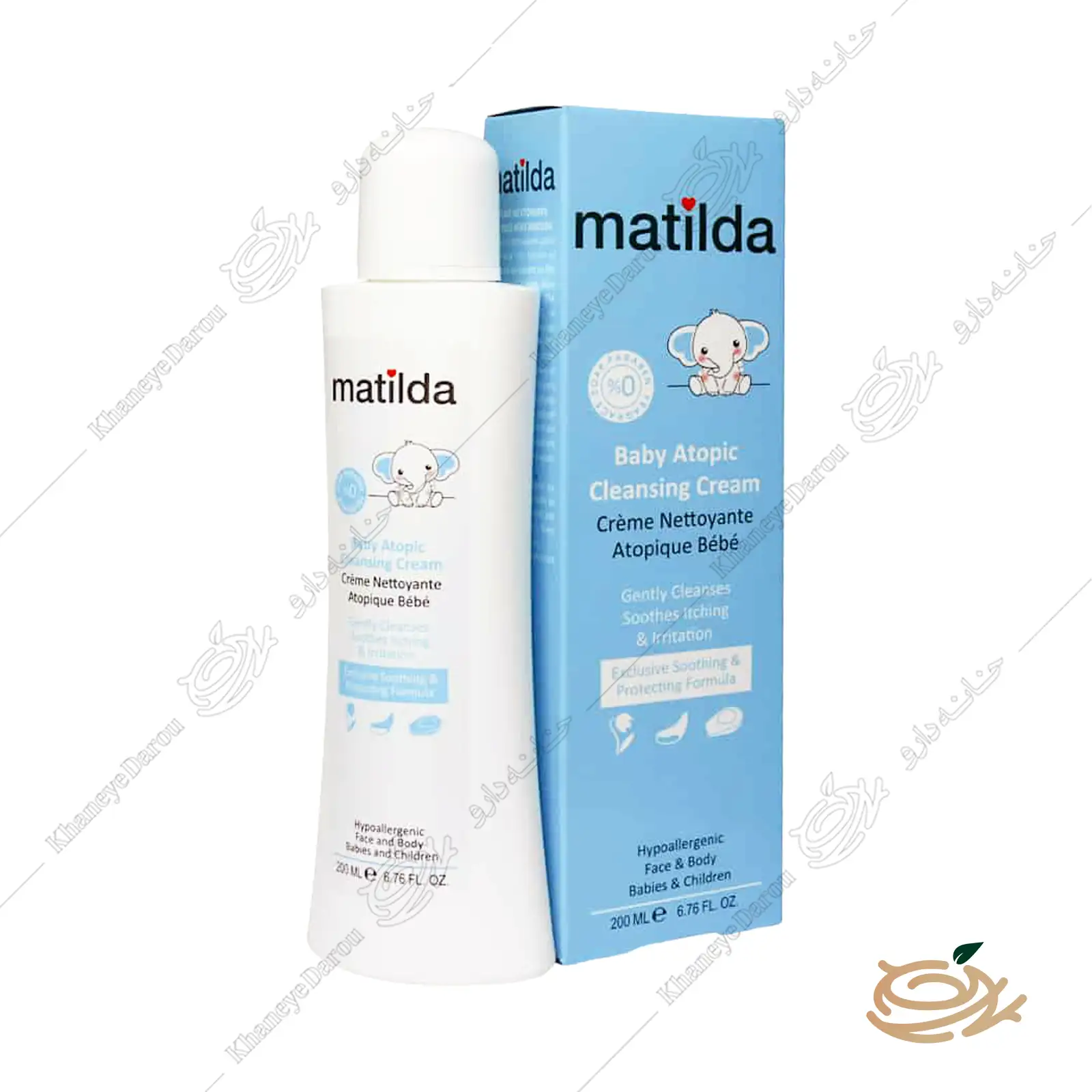 Matilda Baby Atopic Cleansing Cream-1 تصویر شوینده کرمی آتوپیک ماتیلدا