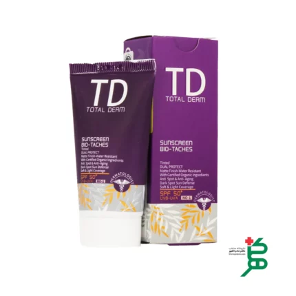 تصویر کرم ضد آفتاب توتال درم