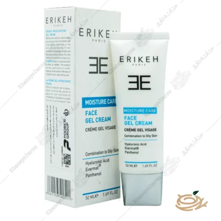 تصویر ژل کرم مرطوب کننده اریکه مناسب پوست چرب و مختلط