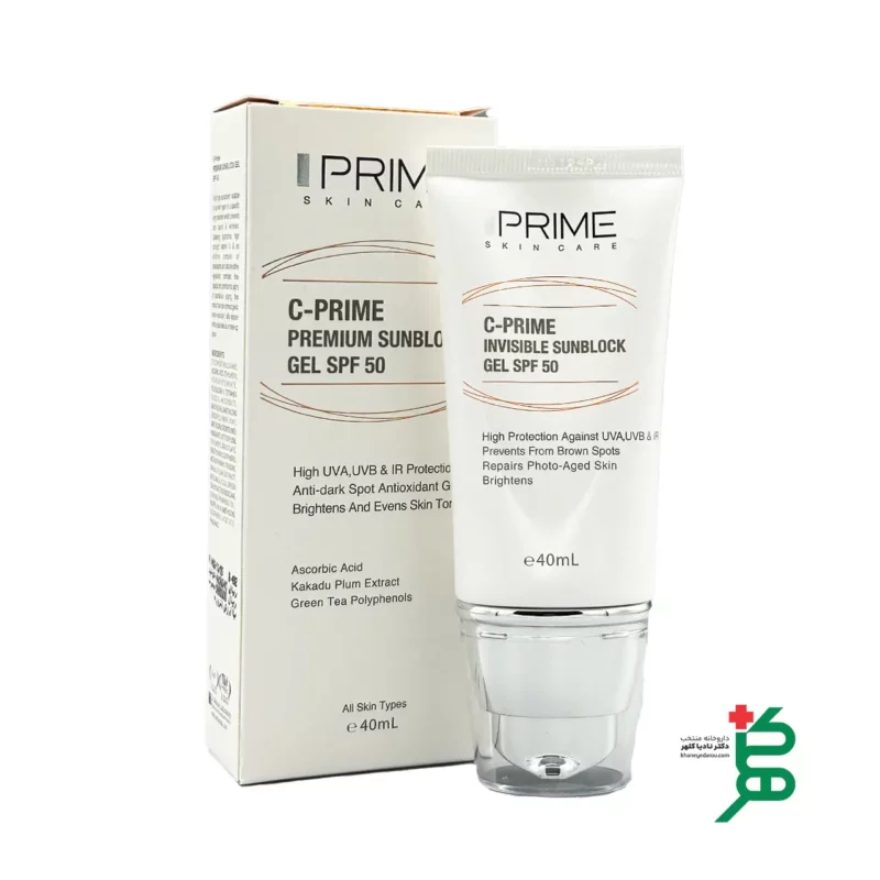 تصویر ژل ضد آفتاب پریم بی رنگ SPF50