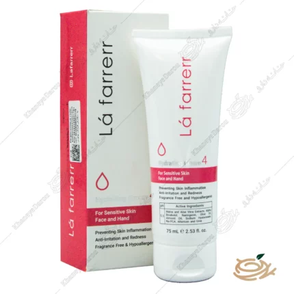 تصویر کرم آبرسان لافارر پوست حساس مناسب صورت و دست شماره ۴