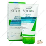 تصویر مایع شوینده غیرصابونی صورت سبوما آردن مناسب پوست چرب