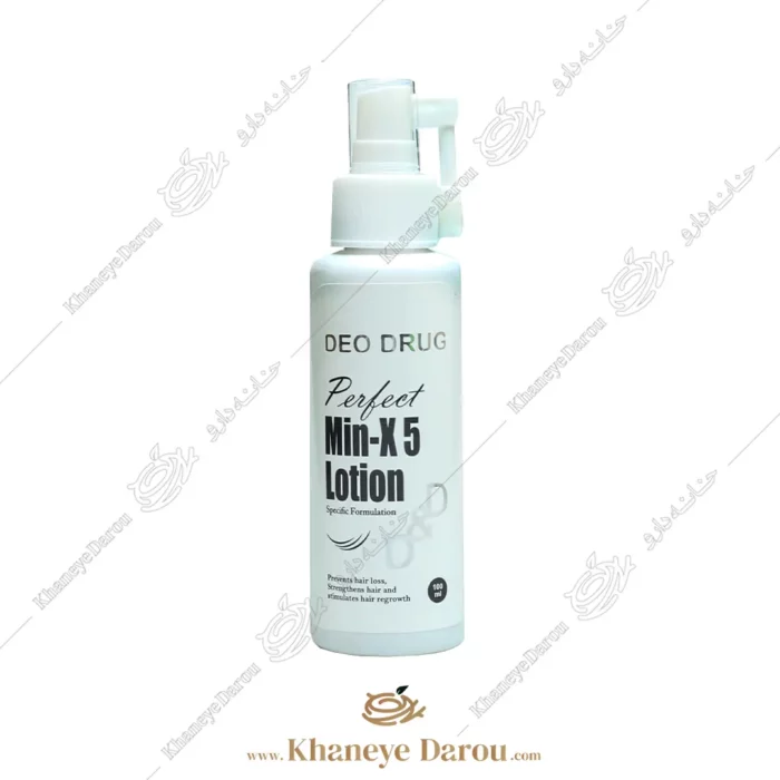 لوسیون تقویت کننده مو دئودراگ مدل Min X5