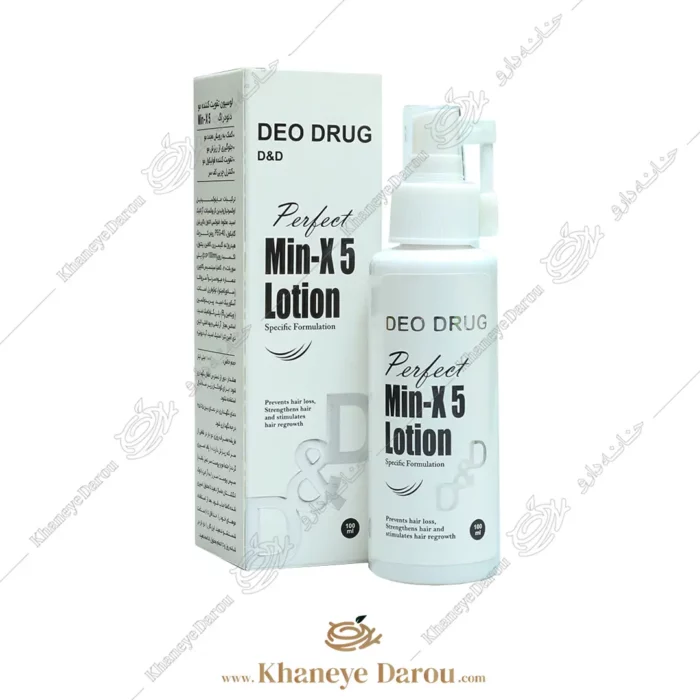 تصویر لوسیون تقویت کننده مو دئودراگ مدل Min X5