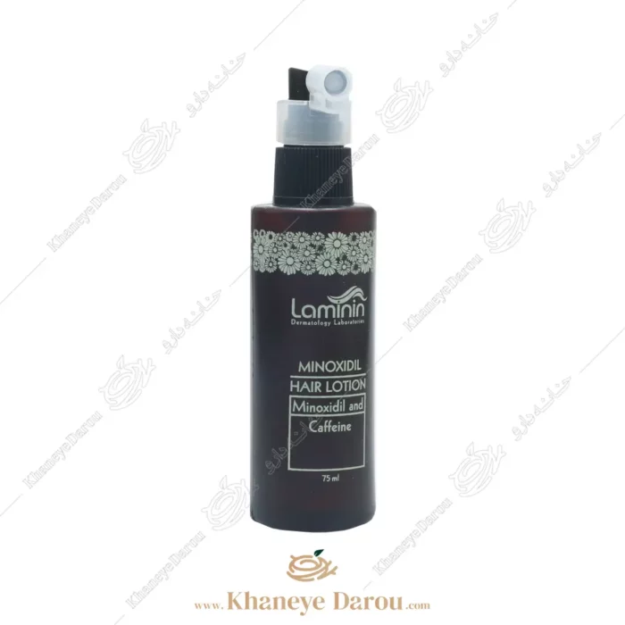 محلول ماینوکسیدیل و کافئین لامینین hair lotion