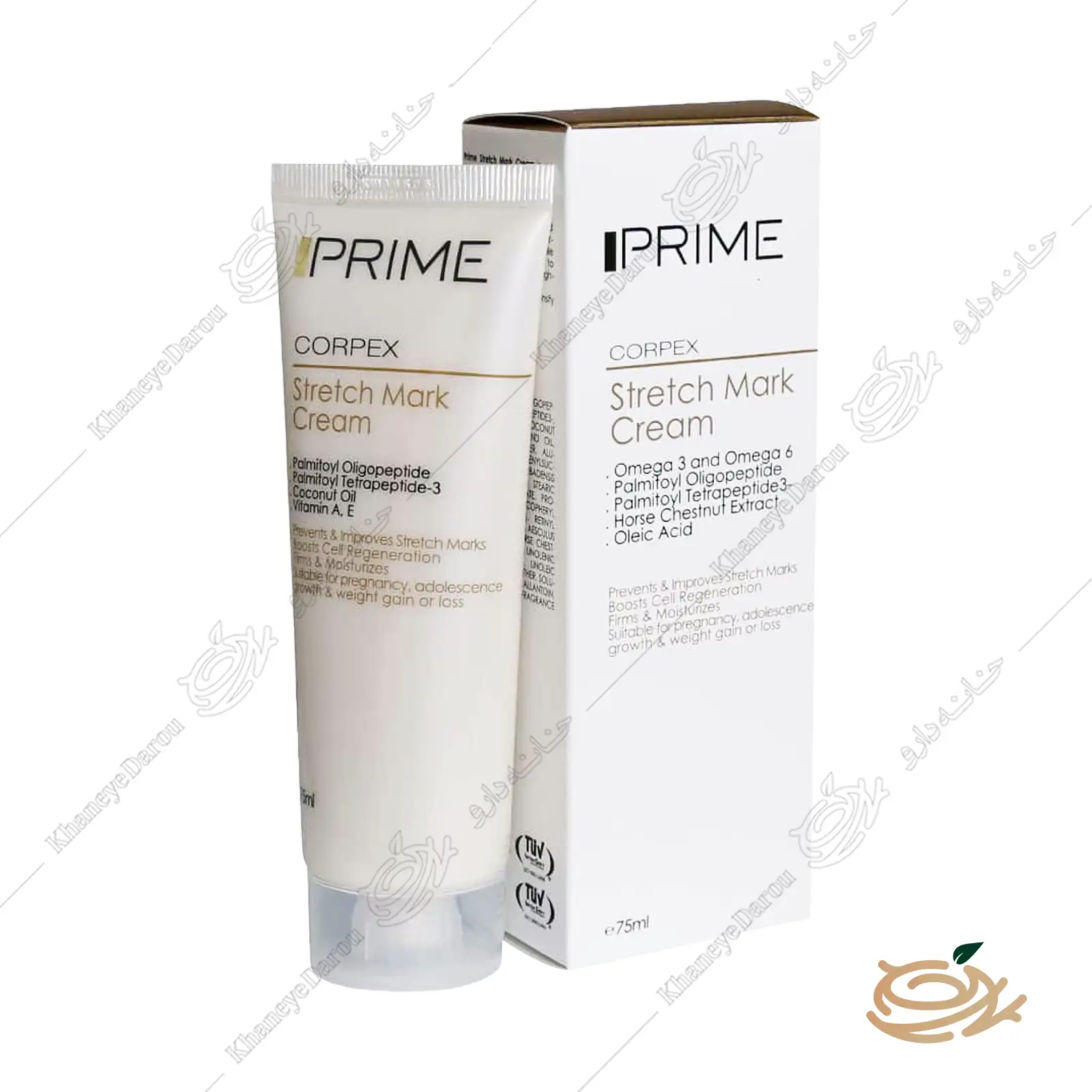prime stretch mark cream کرم ترک پوست بدن پرایم مناسب انواع پوست