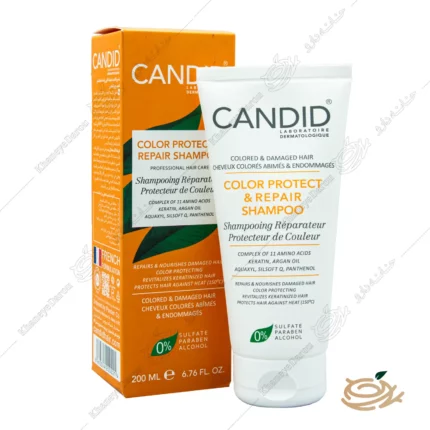 تصویر شامپو تثبیت کننده رنگ مو کاندید
