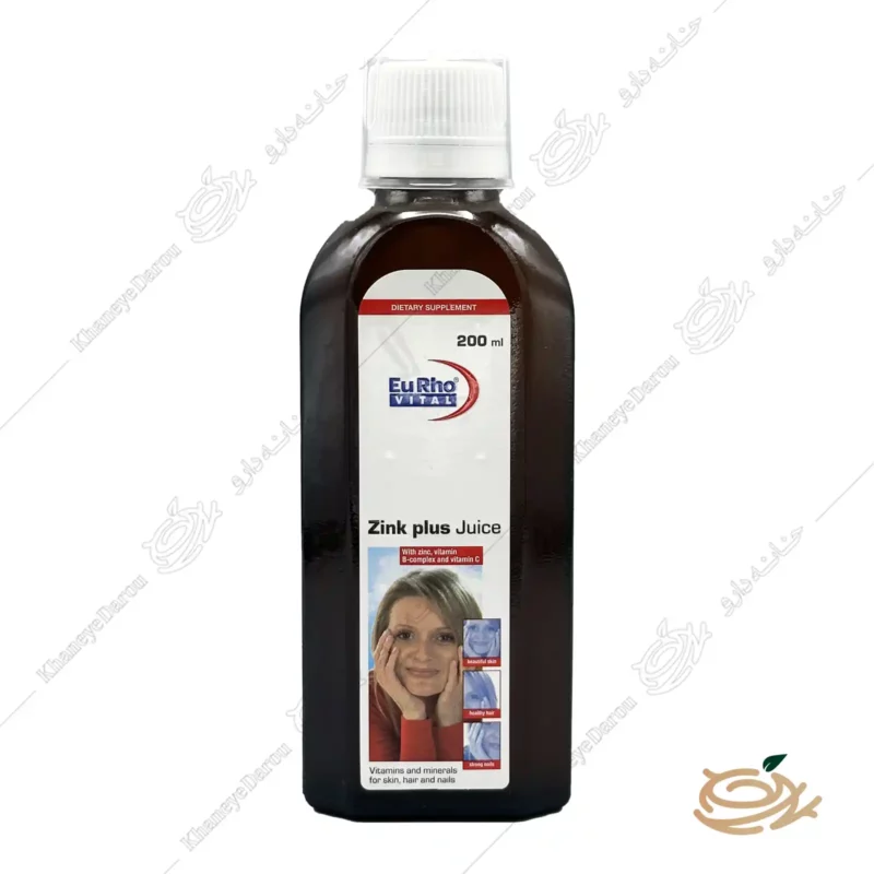 شربت زینک پلاس یوروویتال ۲۰۰ میلی لیتر