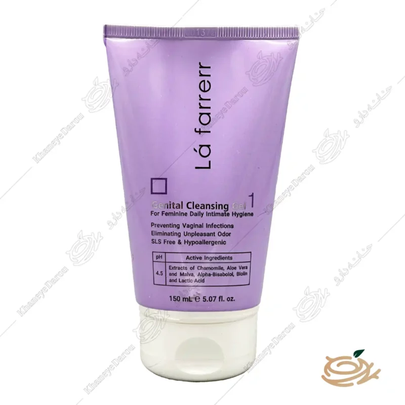 ژل بهداشتی بانوان لافارر حجم 150 میلی لیتر 1 تصویری از ژل بهداشتی بانوان لافارر برای مراقبت روزانه