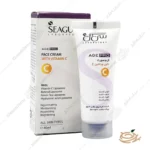 کرم صورت ویتامین سی سیگل با طراحی شیک و مدرن، مناسب برای روشن‌ کنندگی پوست و کاهش لک‌ های تیره