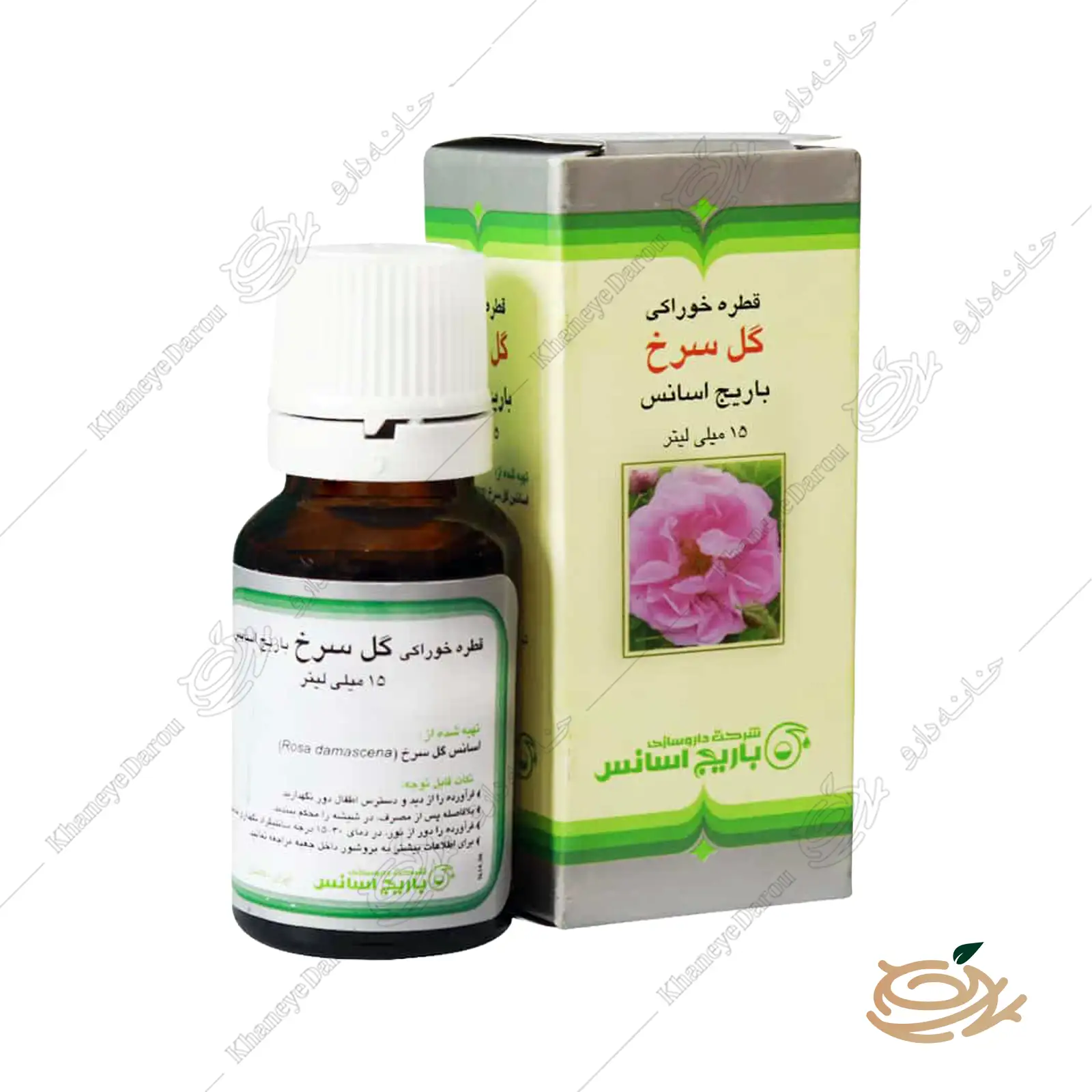 Barij Essence Rose Oral Drop قطره خوراکی گل سرخ باریج اسانس ۱۵ میلی لیتر