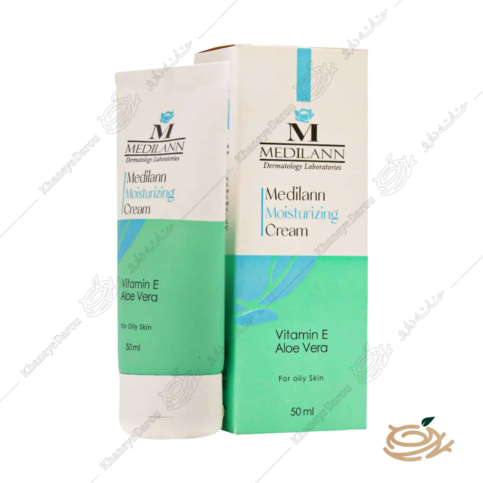 Medilann Moisturizing Cream Greasy Skins-2 کرم مرطوب کننده مدیلن مناسب پوست چرب