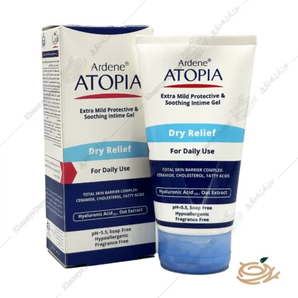 تصویر ژل بهداشتی بانوان آتوپیا آردن بسیار ملایم ناحیه ژنیتال 150 گرم