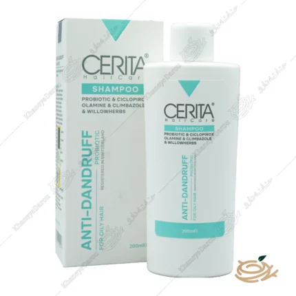 تصویر شامپو ضد شوره پروبیوتیک موهای چرب سریتا
