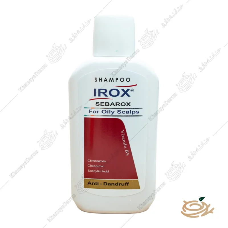 شامپو ضد شوره سباروکس ایروکس مناسب مو چرب