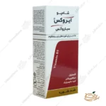 بسته بندی شامپو ضد شوره سباروکس ایروکس مناسب مو چرب