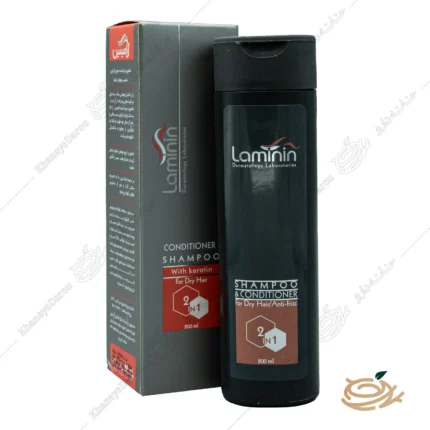 تصویر شامپو نرم‌کننده و کراتینه لامینین 2 در 1