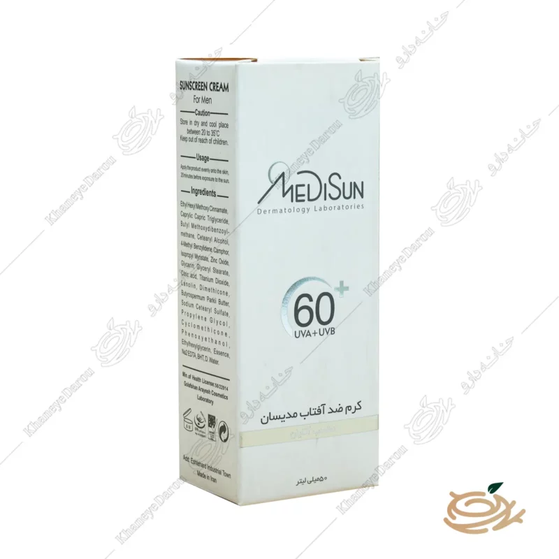 کرم ضد آفتاب مدیسان آقایان SPF60+