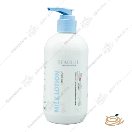 تصویر لوسیون نرم کننده حاوی عصاره شیر سی گل