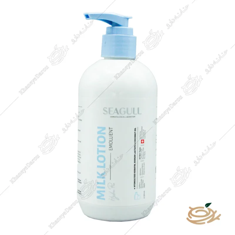 تصویر لوسیون نرم کننده حاوی عصاره شیر سی گل