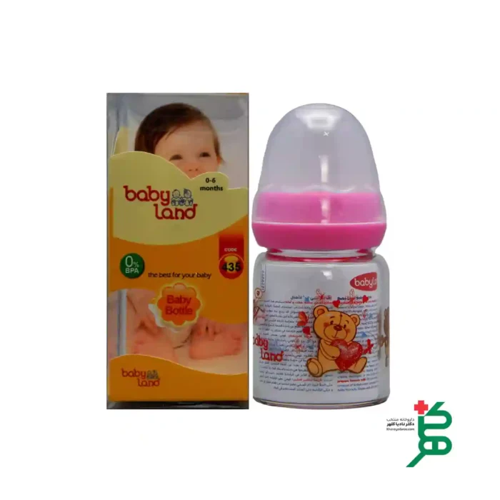 بطری شیر خوری پیرکس بیبی لند (کد 435)