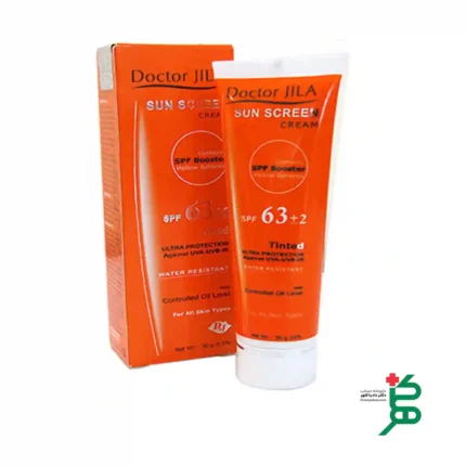 کرم ضد آفتاب رنگی دکتر ژیلا (SPF 63)