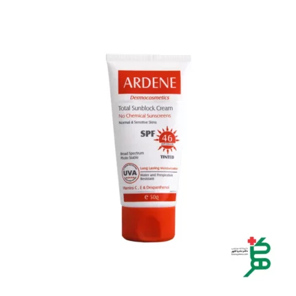 کرم ضد آفتاب رنگی پوست نرمال و حساس آردن (SPF 46)