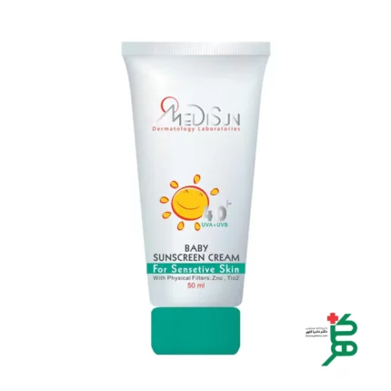 کرم ضد آفتاب کودکان SPF 40 پوست حساس مدیسان