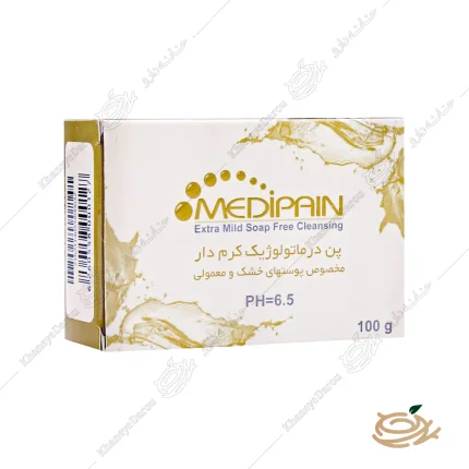 پن درماتولوژیک کرم دار مدیپن مخصوص پوست‌ خشک 100 گرم