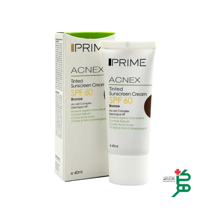 کرم ضد آفتاب پریم رنگی spf60 مناسب پوست چرب 4 تصویر کرم ضد آفتاب پریم رنگی Sfp60 مناسب پوست چرب