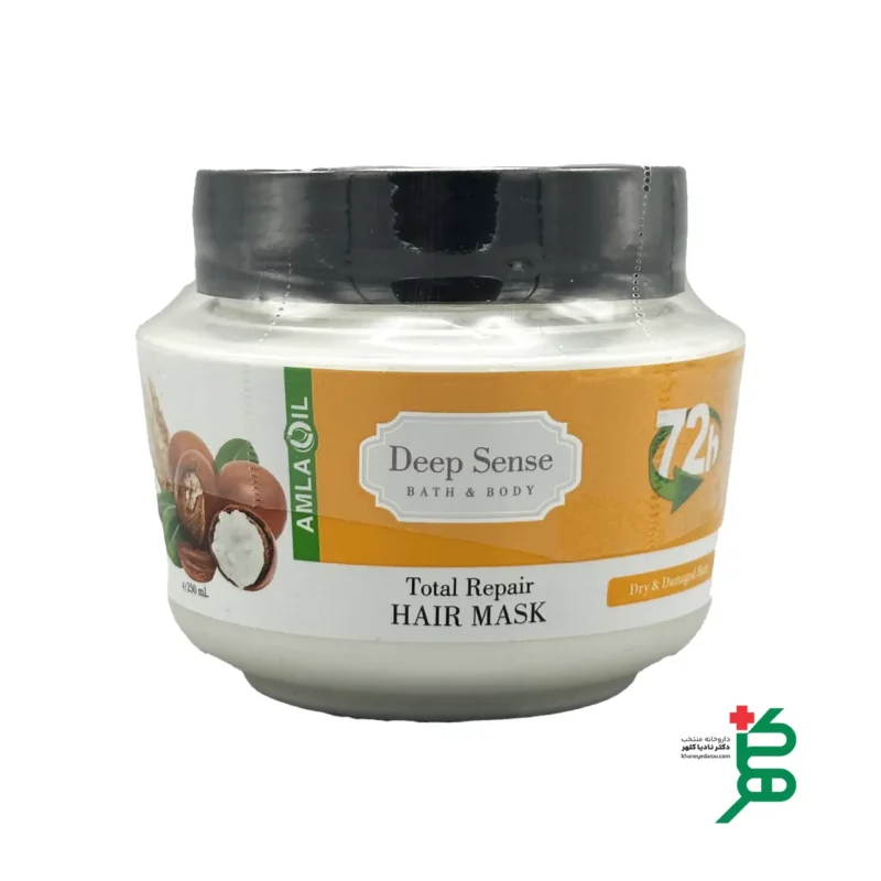 ماسک مو دیپ سنس مناسب مو خشک و آسیب دیده 3 تصویر ماسک مو دیپ سنس مناسب مو خشک و آسیب دیده