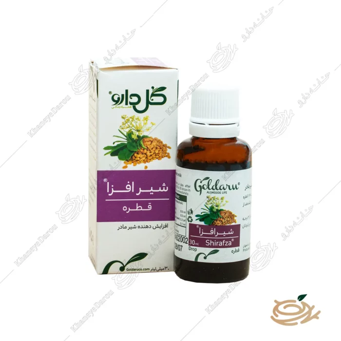 تصویر قطره گیاهی شیرافزا گل دارو