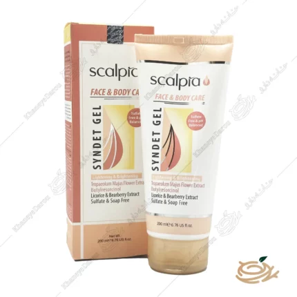 تصویر ژل شستشوی اسکالپیا روشن‌کننده