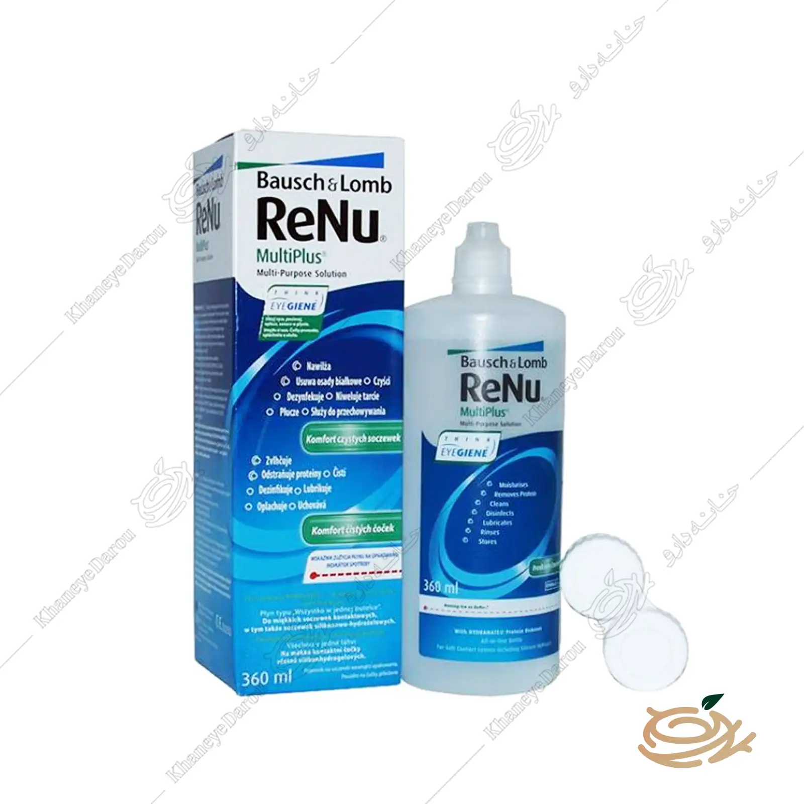 Bausch & Lomb Renu Multi plus Fresh Lens محلول شستشوی لنز رنیو ۳۶۰ میل