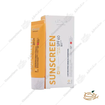 کرم ضدآفتاب بی رنگ SPF60 سی گل
