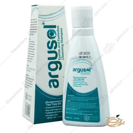 تصویر شامپو شستشوی پلک و مژه آرگوسول
