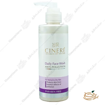 ژل شستشوی صورت سینره پوست خشک ضد آلودگی هوا