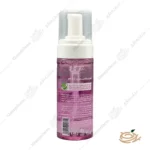 تصویر فوم بهداشتی بانوان سی گل مناسب انواع پوست حساس از نمای پشت محصول