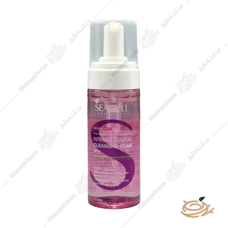 تصویر فوم بهداشتی بانوان سی گل مناسب انواع پوست حساس