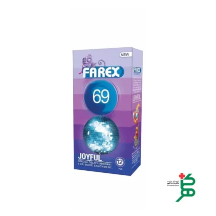 کاندوم فارکس مدل Joyful 69 بسته 12 عددی