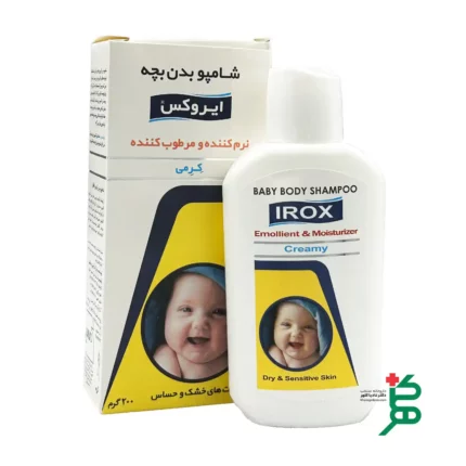 تصویر شامپو بدن کرمی بچه ایروکس