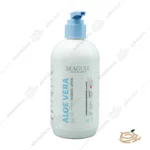 تصویر لوسیون آبرسان آلوئه ورا سی گل مناسب دست و بدن