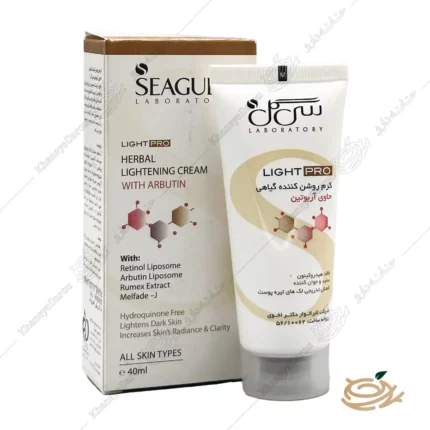 تصویر کرم روشن کننده آربوتین سی گل