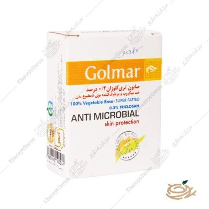 تصویر صابون گیاهی آنتی باکتریال ۲ درصد گلمر ۱۰۰ گرم