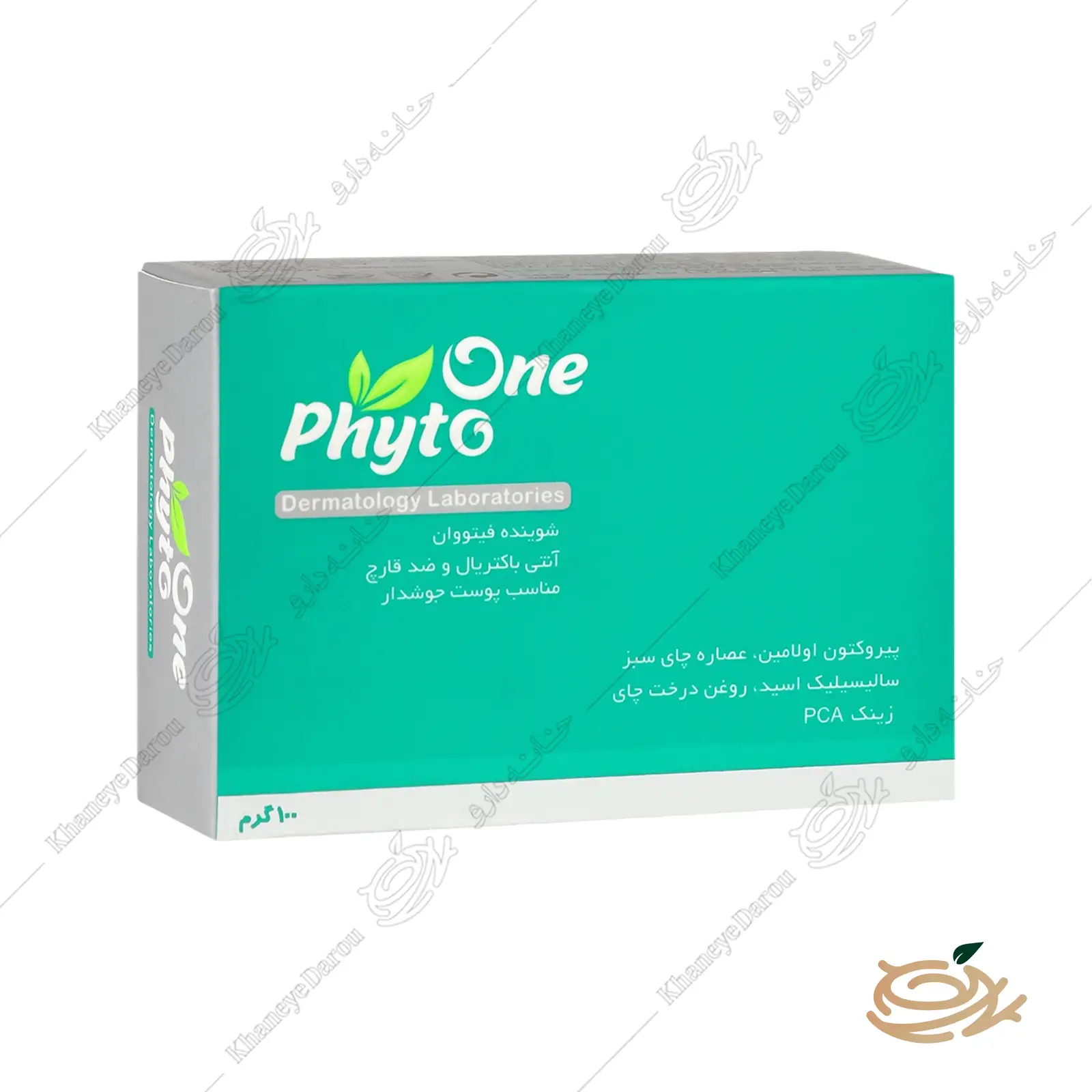 Phyto One Anti Bacterial Cleaning Bar For Acne Prone Skin شوینده ضد جوش فیتووان ضد قارچ و آنتی باکتریال
