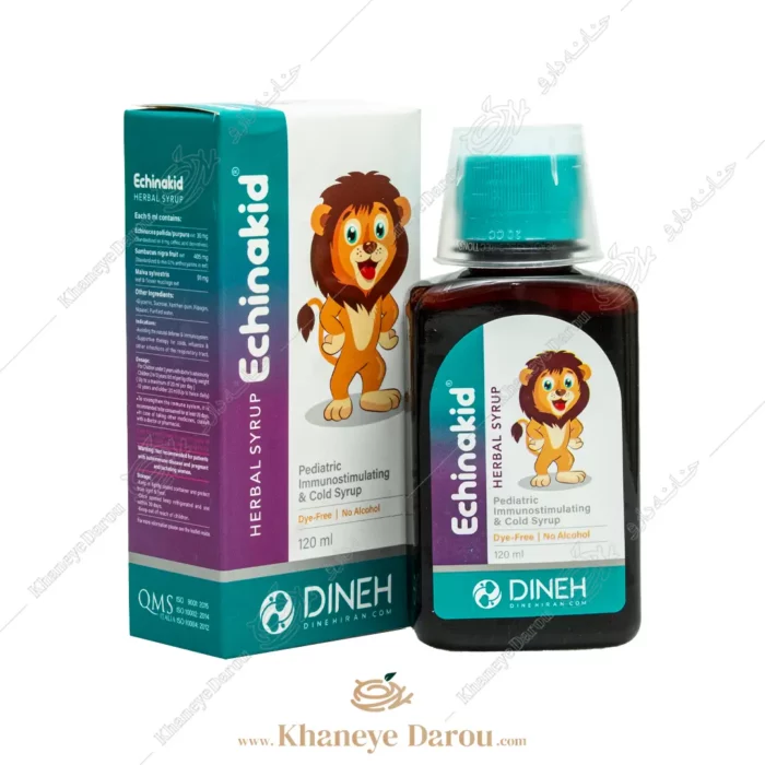 تصویر شربت اکیناکید گیاهی 120 میلی لیتر