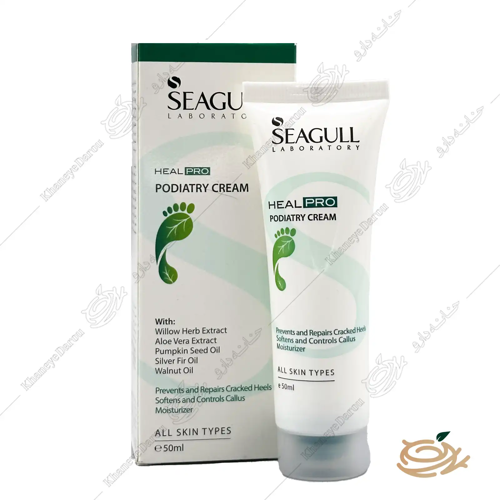 seagull-heal-pro-podiatry-cream تصویر کرم ترک پا سی گل