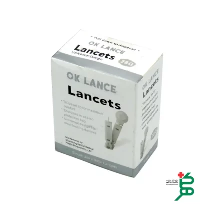 سوزن دو پر دستگاه اندازه گیری قند خون لنست Lancets
