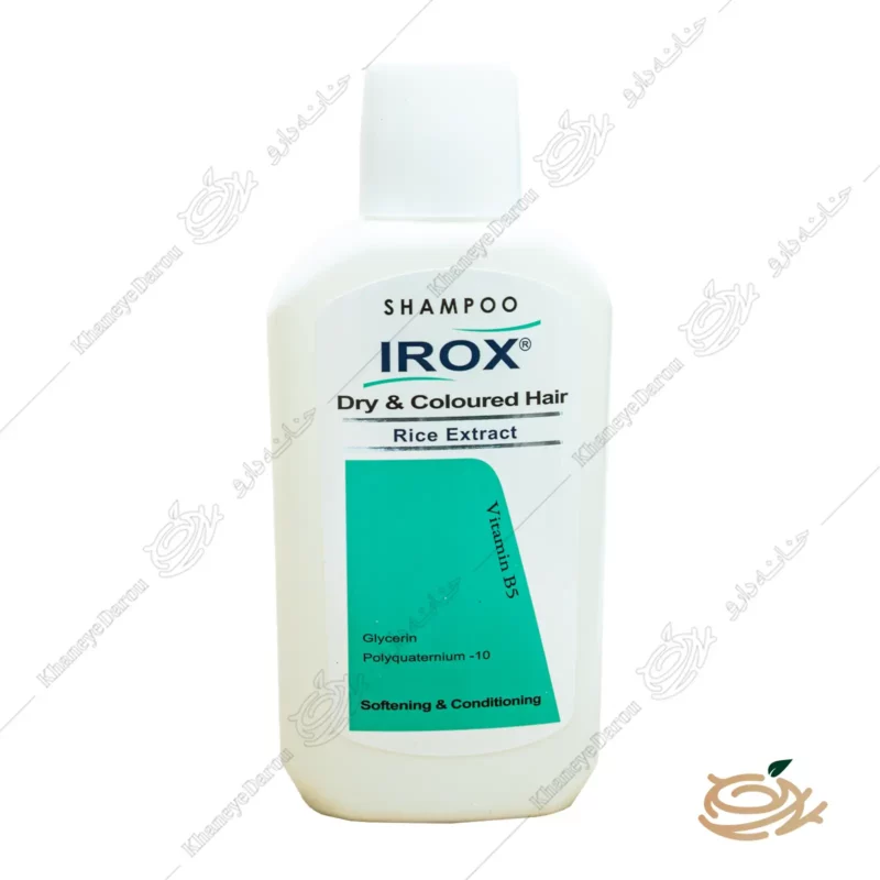 شامپو سبوس برنج ایروکس مناسب برای موهای خشک و رنگ شده