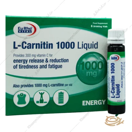 تصویر ویال ال کارنیتین 1000 یوروویتال